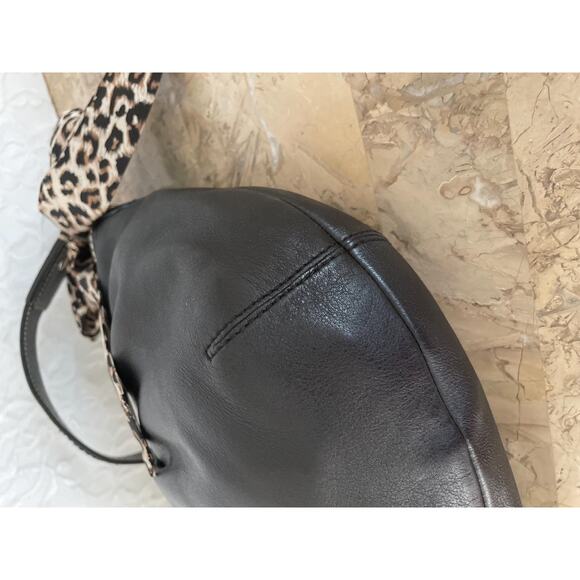 Coach Ergo Pleated hobo/soho black Leather Shoulder Bag - Picture 7 of 9